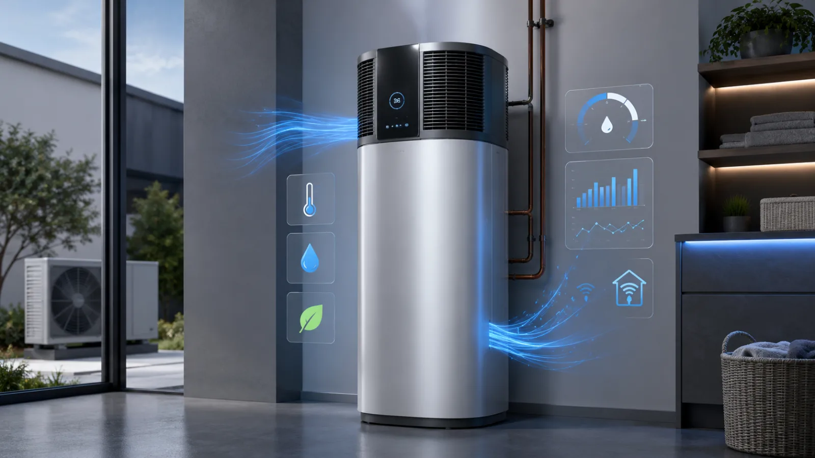 آبگرمکن هیتپمپ چیست و چرا برندهای بزرگ HVAC به سمت آن رفتهاند؟